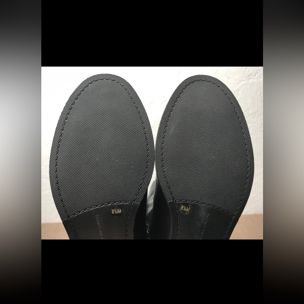 INC International Concepts Fawne Women's Riding Boots Black Leather Size 8.5M - Picture 11 of 16